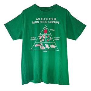Ripple Junction Elf The Movie Green T-Shirt Sz L